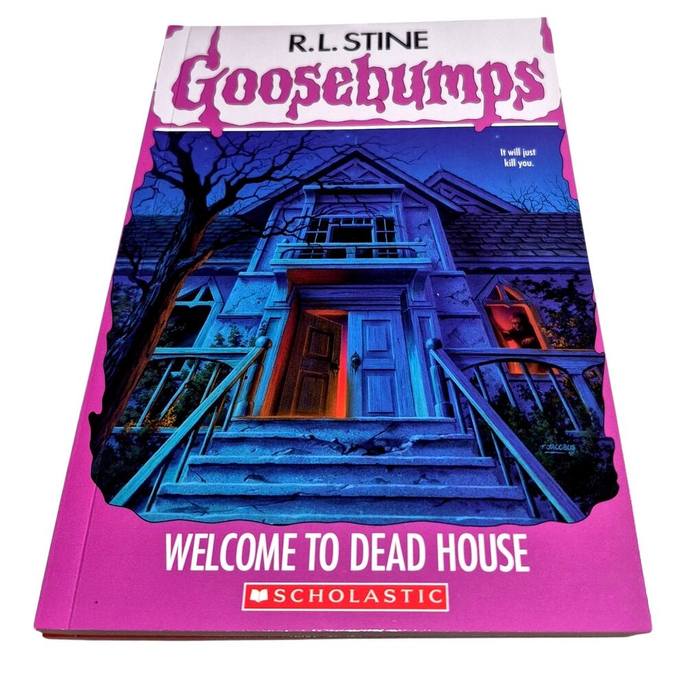 R.L Stine Goosebumps Scholastic Retro Scream Collection Tin 5 Best Selling Books - Picture 6 of 10
